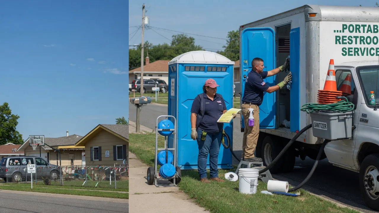 Portable Toilet Rental in Sand Springs, OK near me